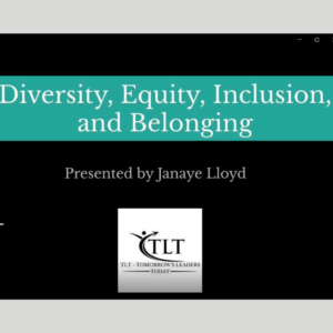 Diversity, Equity, Inclusion and Belonging