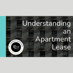 Understanding an Apartment Lease