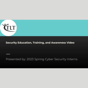 Security, Training, Education and Awareness II