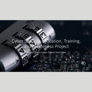 Cyber Security Education, Training, and Awareness